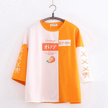 Orane Embroidery Patchwork Korean Style T Shirt For Women Half Sleeve Cotton Tops 2020 Summer Cute Sweet Style Ladies Tee Shirts