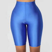 High Waist Sports Shorts Women Biker Shorts Summer Casual Sexy Skinny Fitness Solid Bodycon Cycling Slim Bottoms