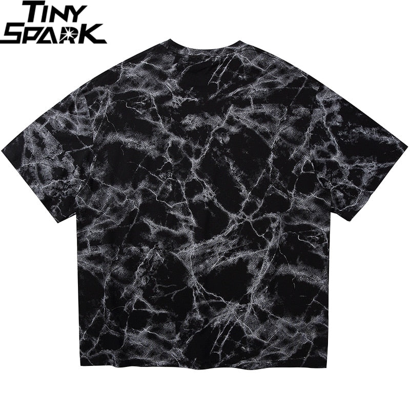 Hip Hop T Shirt Men 2020 Streetwear Oversize Dark Style Tshirt Short Sleeve Cotton Loose T-Shirt Summer Clothes Street Wear New