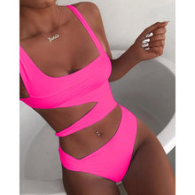 Black White High Cut One Piece Swimsuit Women Swimwear Push Up Monokini 2020 Summer Bather Bathing Suit Beach Wear Biquini
