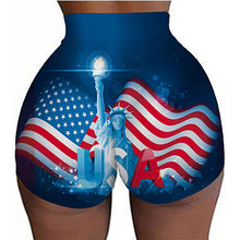 Summer New Style Letter Printing Sexy Hip-Lifting High-Waist Elastic Ladies Large Candy Snack Shorts Women's Shorts