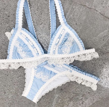 Splice lace female swimsuit Push up swimwear women biquinis Triangle ruffled bikinis 2019 mujer bathing suit Summer beach wear