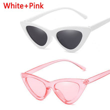 Women Vintage Cat Eye Sun Glasses Retro Fashion Sunglasses Women Triangular Sun Glasses Eyewear Oculos De Sol UV400