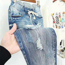 Summer Ripped Boyfriend Jeans For Women Fashion Loose Vintage High Waist Jeans Plus Size Jeans 5XL Pantalones Mujer Vaqueros Q58