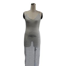 Sexy Sheer Net Mesh Knitted Glitter Tunic Beach Cover Up Cover-ups Long Beach Dress Beach Wear Beachwear Female Women Robe V651