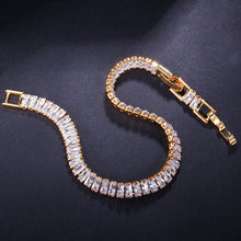 CWWZircons High Quality Cubic Zirconia Stones Luxury Yellow Gold Dubai Jewelry Wrap Bracelet for Women Wedding Party Gift CB029