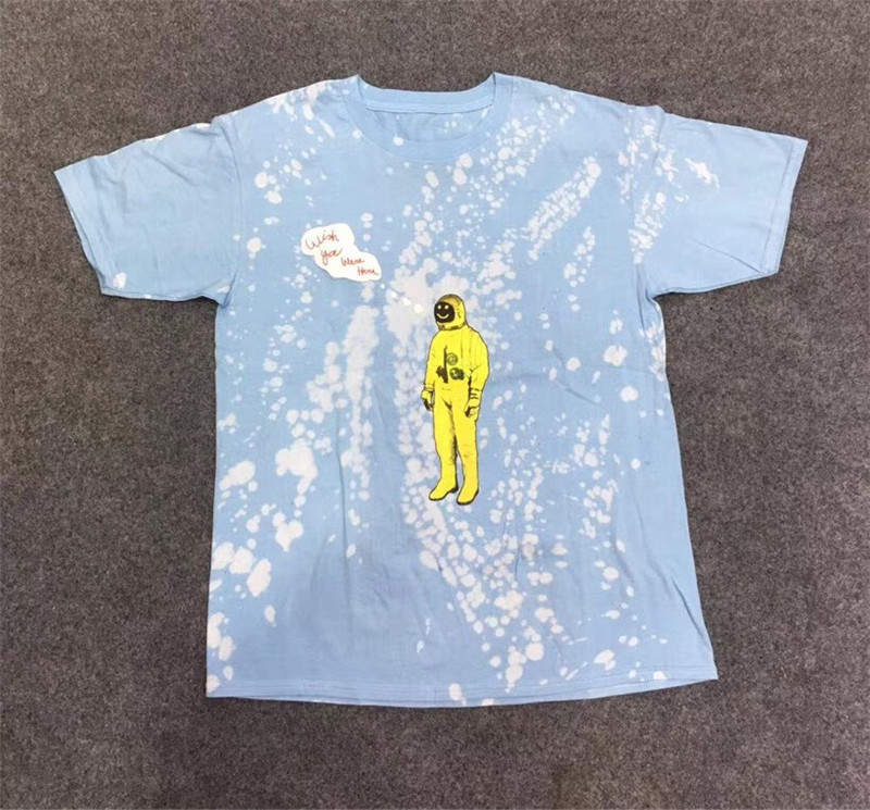 Travis Scott Astroworld Festival Run Tie Dye Tee T Men Women 1:1 Best Quality ASTROWORLD TRAVIS SCOTT t-shirts