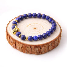 Silver Color Leopard Head Men Bracelet Natural Healing Energy Tiger Eye Stone Beads Bracelets Women Jewelry Friendship Pulseras