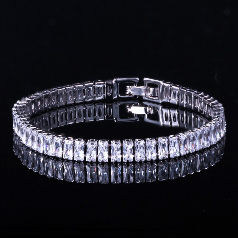 CWWZircons High Quality Cubic Zirconia Stones Luxury Yellow Gold Dubai Jewelry Wrap Bracelet for Women Wedding Party Gift CB029