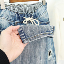 Summer Ripped Boyfriend Jeans For Women Fashion Loose Vintage High Waist Jeans Plus Size Jeans 5XL Pantalones Mujer Vaqueros Q58