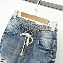 Summer Ripped Boyfriend Jeans For Women Fashion Loose Vintage High Waist Jeans Plus Size Jeans 5XL Pantalones Mujer Vaqueros Q58