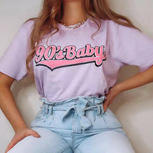 Oversize Female T-shirt Plus Size 90's Baby Female Tops Loose Summer Fashion Clothing Modis Womens Wear Clothes 90s Grunge Shirt