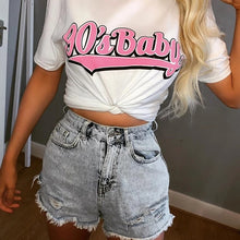 Oversize Female T-shirt Plus Size 90's Baby Female Tops Loose Summer Fashion Clothing Modis Womens Wear Clothes 90s Grunge Shirt