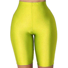 High Waist Sports Shorts Women Biker Shorts Summer Casual Sexy Skinny Fitness Solid Bodycon Cycling Slim Bottoms