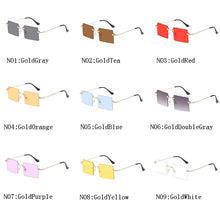 RBROVO Square Sunglasses Women 2021 Sun Glasses For Women Luxury Glasses Brand Designer Sunglasses Women Metal Frameless Eyewear