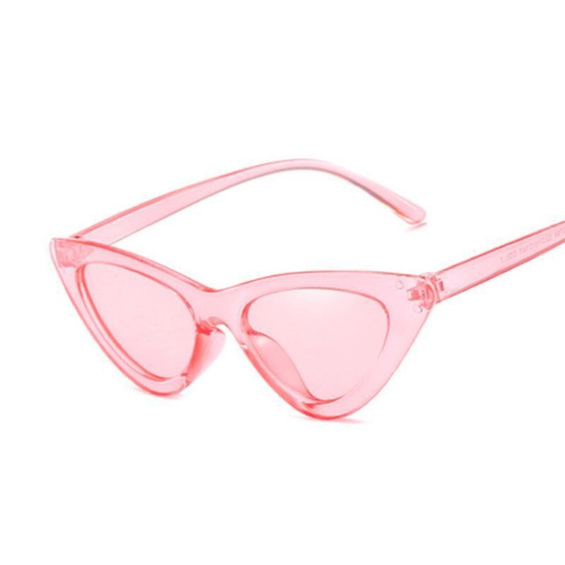 Women Vintage Cat Eye Sun Glasses Retro Fashion Sunglasses Women Triangular Sun Glasses Eyewear Oculos De Sol UV400