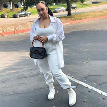 Solid Sports Wear 2 Piece Women Set Summer Casual Crop Top and Pants Set Tracksuit Female Two Piece Set 2020 Autum Clothes Suits