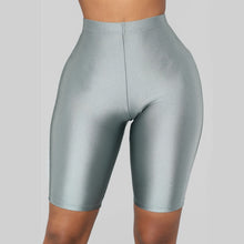 High Waist Sports Shorts Women Biker Shorts Summer Casual Sexy Skinny Fitness Solid Bodycon Cycling Slim Bottoms