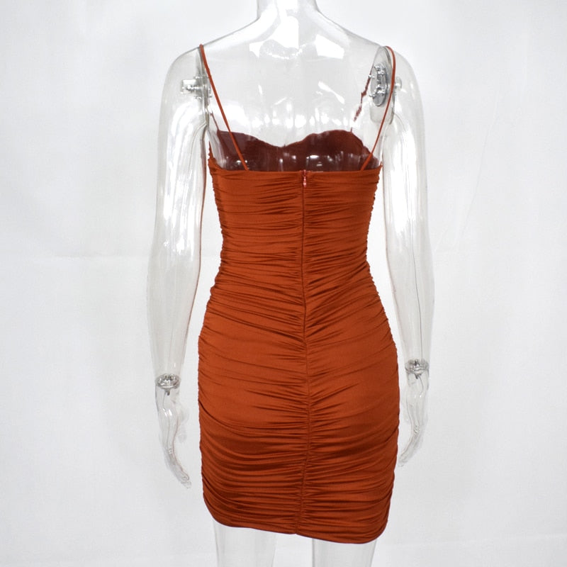 NewAsia Garden 2 Layers Bodycon Dress Woman Party Night Mini Summer Dress Sexy Club Wear Ruched Elegant Dresses Short Vestido