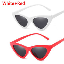 Women Vintage Cat Eye Sun Glasses Retro Fashion Sunglasses Women Triangular Sun Glasses Eyewear Oculos De Sol UV400