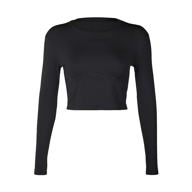 Rockmore Hot Sale White O-Neck Women Bodycon Tight T-shirt Short Sleeve Casual Fashion Female Tshirts Harajuku Streetwear Shirts