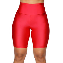 High Waist Sports Shorts Women Biker Shorts Summer Casual Sexy Skinny Fitness Solid Bodycon Cycling Slim Bottoms
