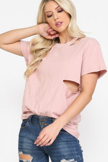 Cutout Casual Top