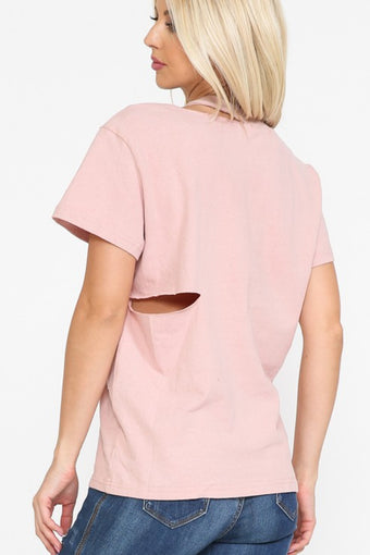 Cutout Casual Top