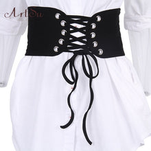 Women Ultra Super Wide Belt Elastic Corset Belt Fashion Wide Waist Belt Ladies Clothing Female White Decorations ASDR60746