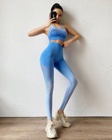 Women Yoga Clothes Seamless Leggings+Bra Gym Clothing Along Buy Workout Sport Suit Female BRA Fitness Set Active Wear