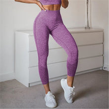 Yoga Pants Women Seamless Leggings For Fitness Gym Pants Sports Wear Workout Running Active Indoor Elastic High Waist Leggings
